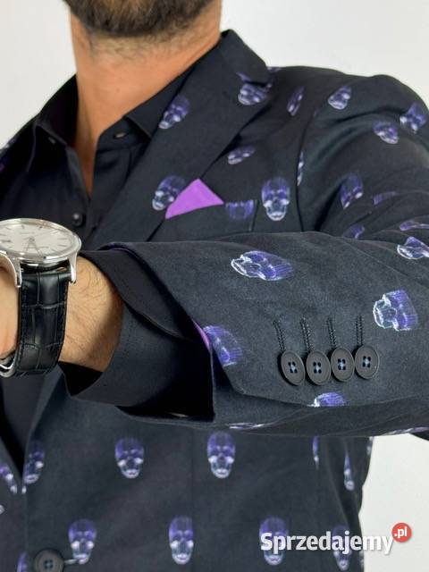 GIOVANNI PERA Marynarka męska D631 czarna w Ostrów Wielkopolski sprzedam