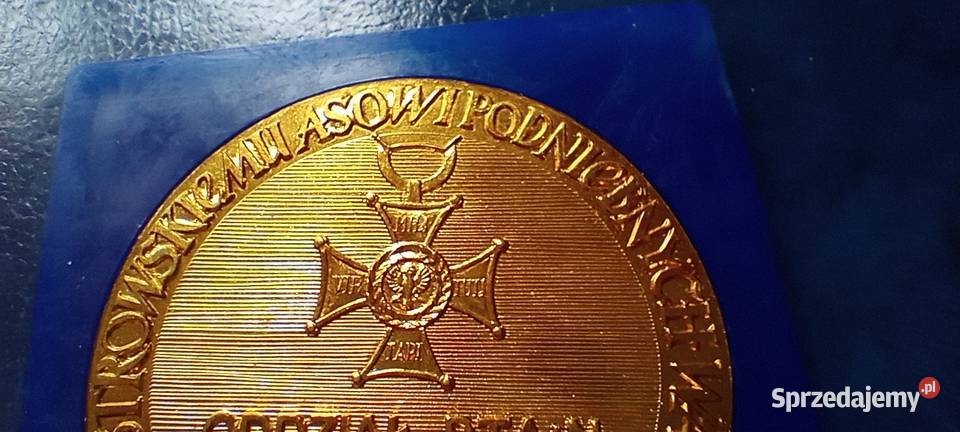 Stare monety Medal Polska Batalion 303 87 Lesko