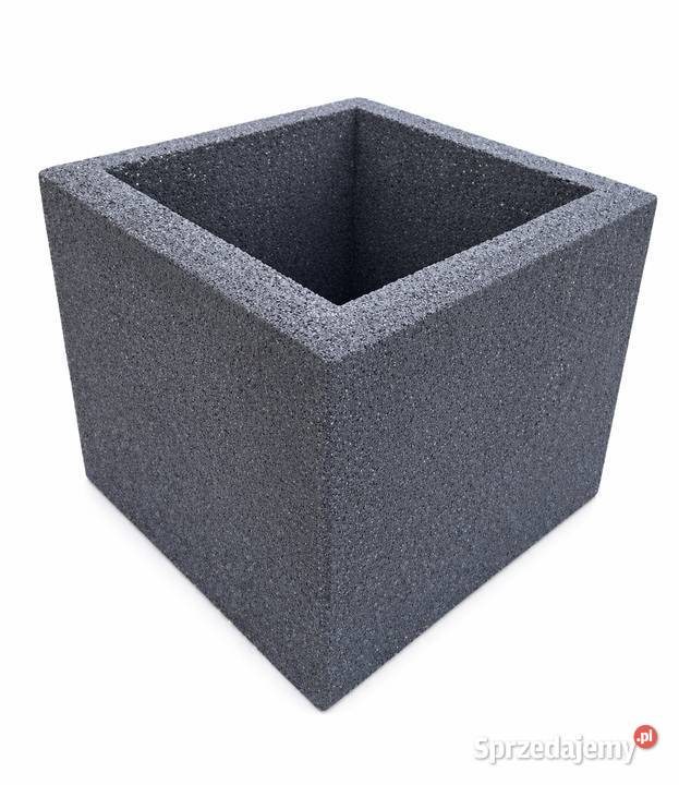 Donice betonowe 40x40x30h Gazony ogrodowe donica Stoczek