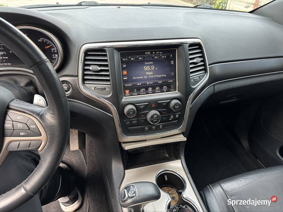 Jeep Grand Cherokee 36 V6 4x4 Limited aluminiowe felgi Jeep Koło