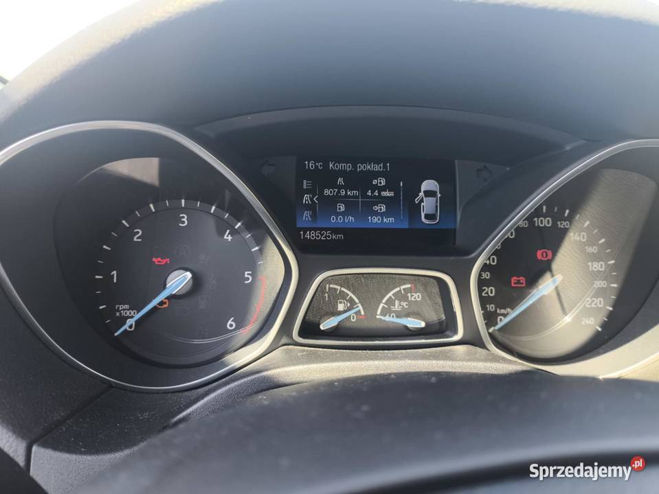 Ford Focus Salon polska drugi właściciel wielofunkcyjna kierownica Czudec