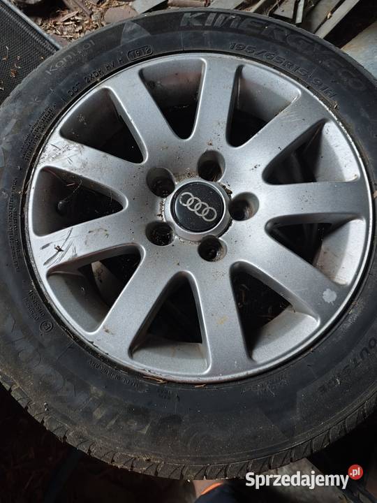 Alufelgi 15 pasują do AUDI A4 B6 A6 C5 C6 A3 8P Domaszków