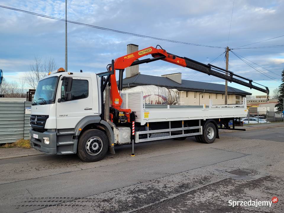 Mercedes AXOR 1824 HDS Palfinger 15500 4 Wysuwy Dźwigi samochodowe Łańcut sprzedam