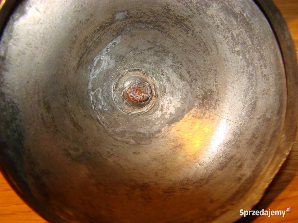 stary mosiężny dzbanek Pruszcz Gdański