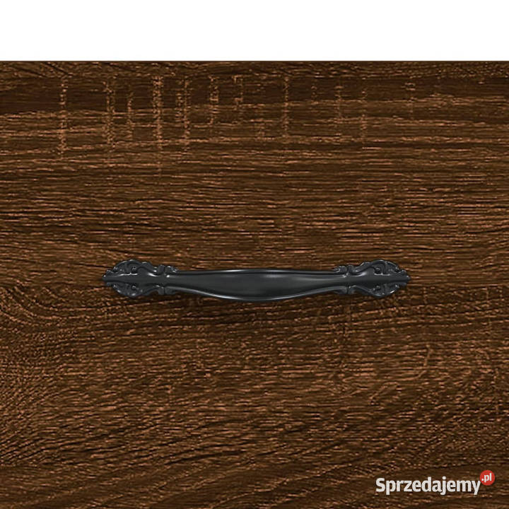 Szafka brązowy dąb 695x34x90 materiał mazowieckie
