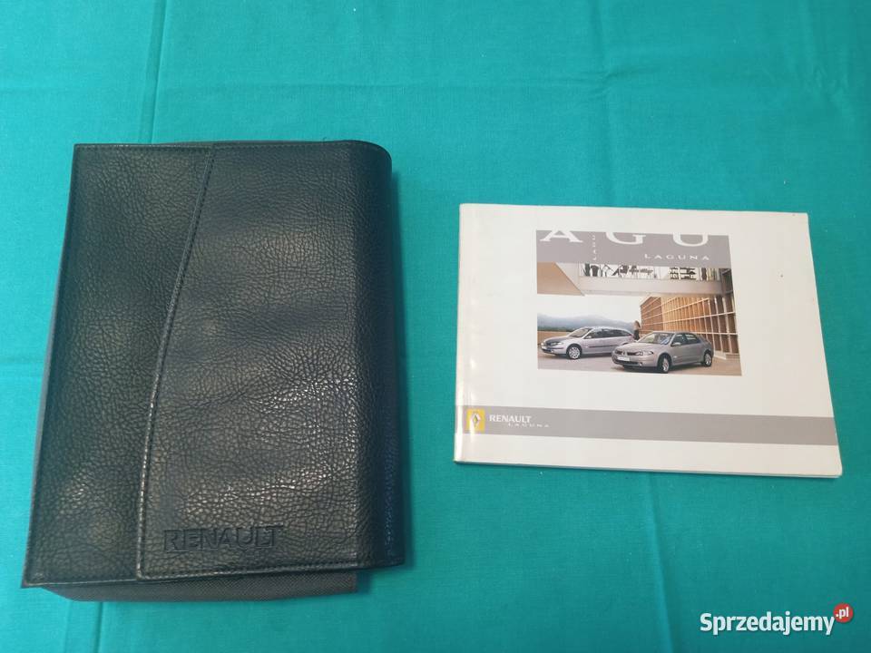 RENAULT LAGUNA 2 LIFT Instrukcja książka gw Etui motoryzacja, transport Łódź
