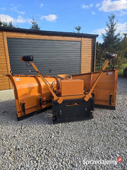 Nowe pługi do śniegu pod zabudowę komunalne świętokrzyskie Busko-Zdrój