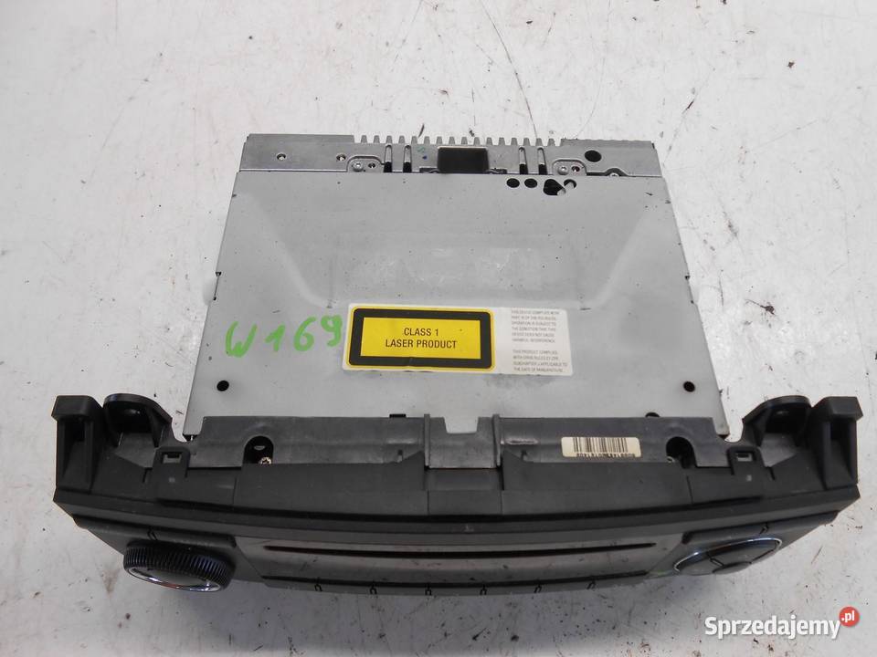 RADIO CD MERCEDES W169 A1698200486 Sprzęt audio fabryczny wielkopolskie sprzedam