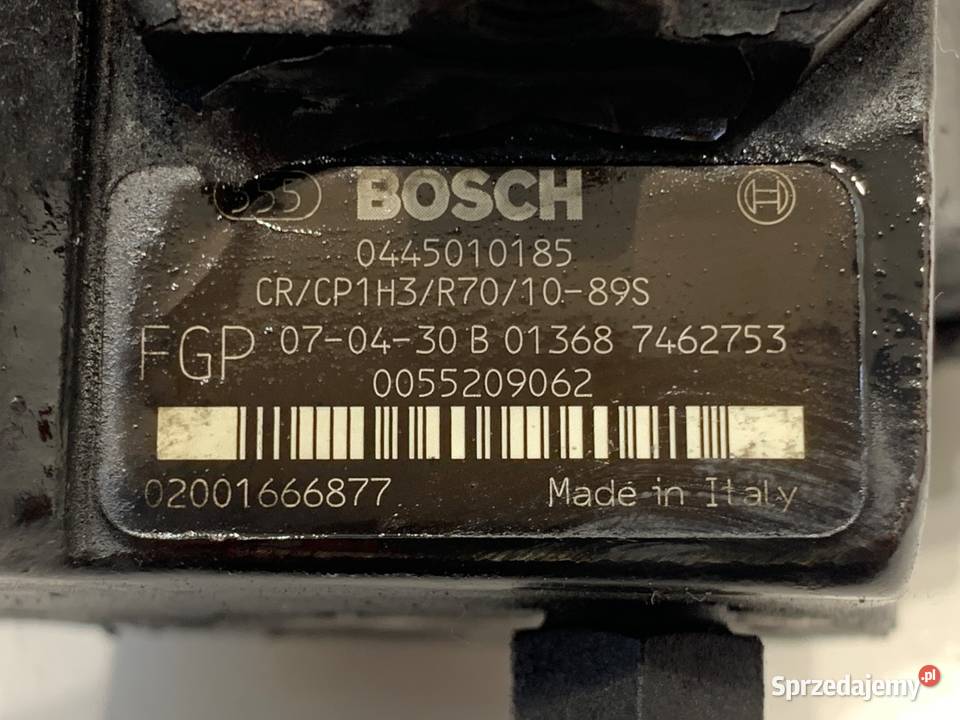 POMPA WTRYSKOWA ALFA 159 0055209062 19 150 0512