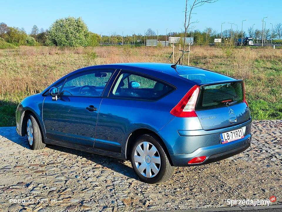 Citroen C4 Coupe 16 poduszka powietrzna Samochody osobowe Biała Podlaska sprzedam