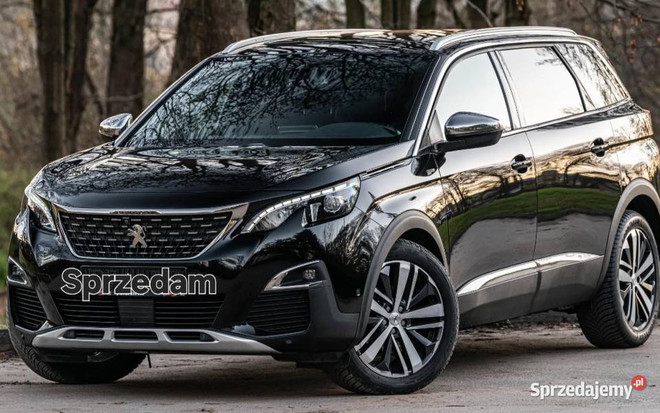 Peugeot 5008 GT czarny Kalisz sprzedam