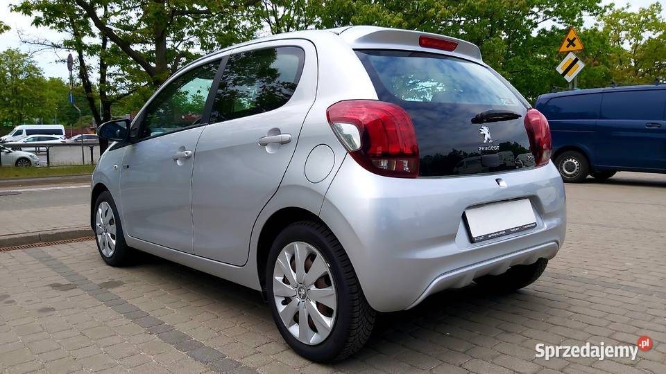 Peugeot 108 10i STYLE AUTOMAT 1Y WŁ 72000 światła do jazdy dziennej 108 Warszawa