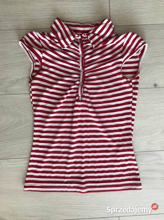 Koszulka marynarska Tshirt S36 czerwony Kielce