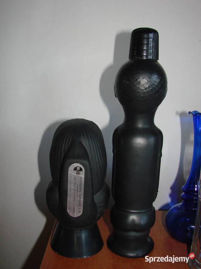 kolekcjonerska figuralna butelka Pruszcz Gdański