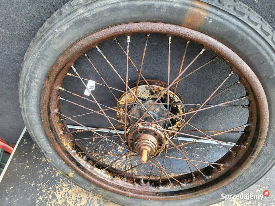 KOŁO TYŁ BSA AJS ZUNDAPP TRIUMPH VICTORIA DRAD Rybnik