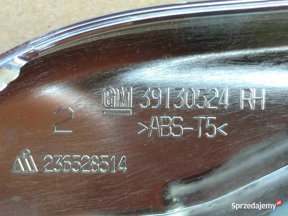 Opel Astra K 5 V listwa chrom deko atrapa gill Jarocin