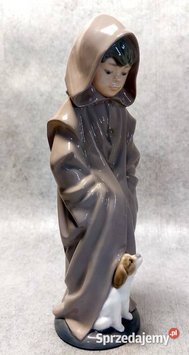 LLADRO NAO 354 Chłopczyk z pieskiem DO KOLEKCJI Szczecinek