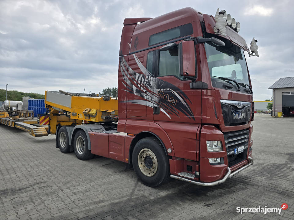 Ciągnik siodłowy MAN TGS 28500 6x2 2018 r 497 pełny VAT Rudolfowo sprzedam