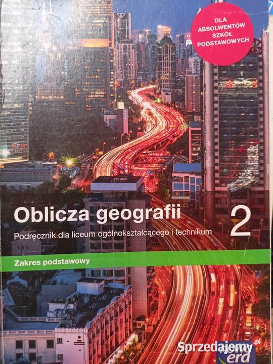 Oblicza geografii 2 używane podręczniki szkolne Warszawa sprzedam