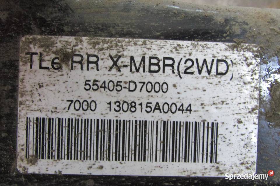 BELKA ZAWIESZENIE OŚ TYLNA 17 CRDI HYUNDAI Zestawy zawieszenia