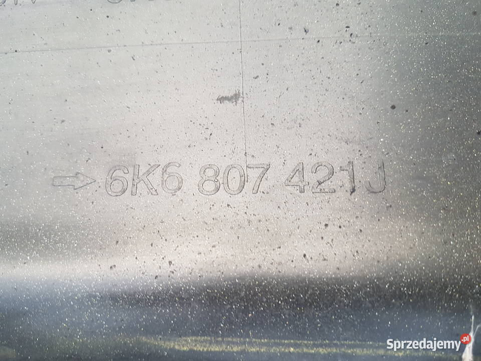 SEAT IBIZA LIFT 9902 ZDERZAK TYL 6K6807421J wielkopolskie