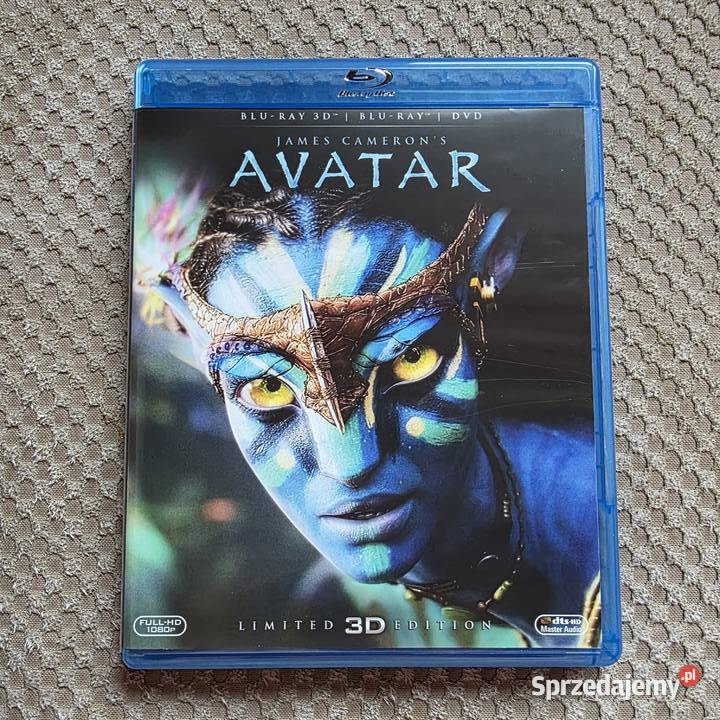 bluray 3D bluray DVD AVATAR limited edition małopolskie Kraków
