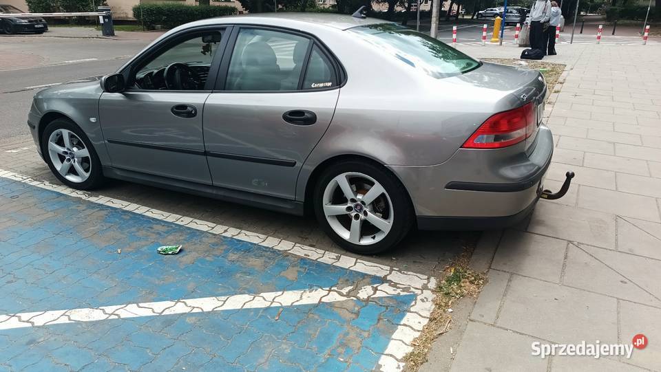 SAAB 93 18 BENZYNA LPG SKÓRY MANUAL 9-3 Warszawa