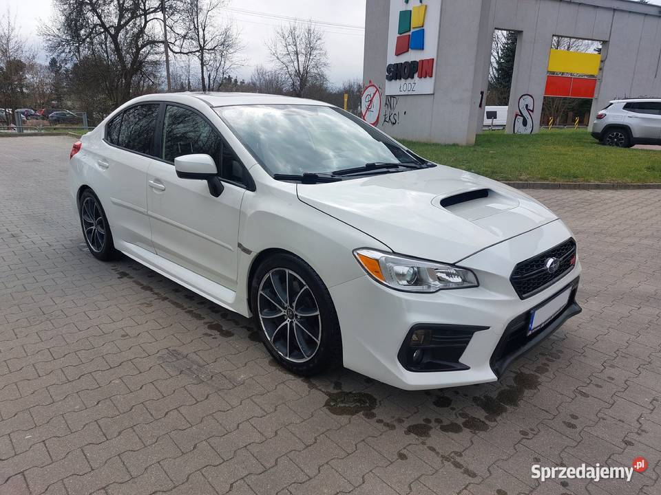 SUBARU WRX 20 DIT BOXER benzyna 268 AWD manual Łódź