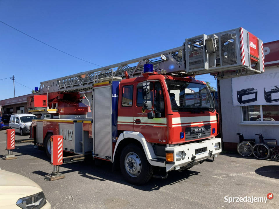 Man inny Man 15280 Straż pożarna drabina serwisowany w ASO Syców