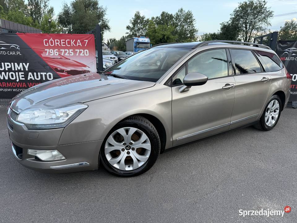 Citroen C5 Panorama dach Klima Alusy Czujniki Poznań