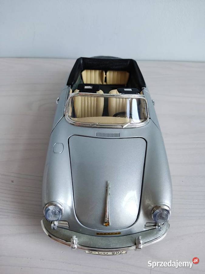 Model samochodu 118 Porsche 356 B Cabrio 1961 Głuchołazy