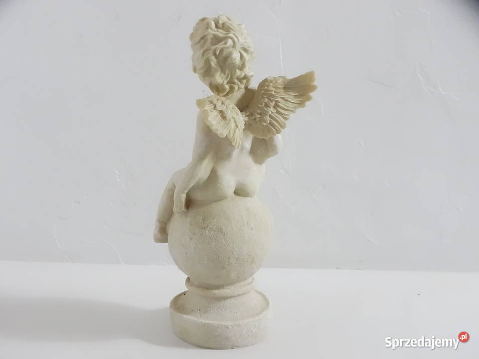 Urocza Figurka Aniołka Puto na Kuli Klasyczna Biłgoraj sprzedam
