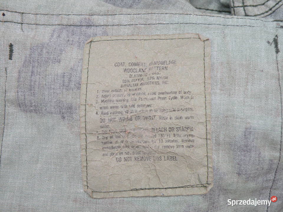 Bluza BDU woodland large short NYCO obszyta 92r Wrocław