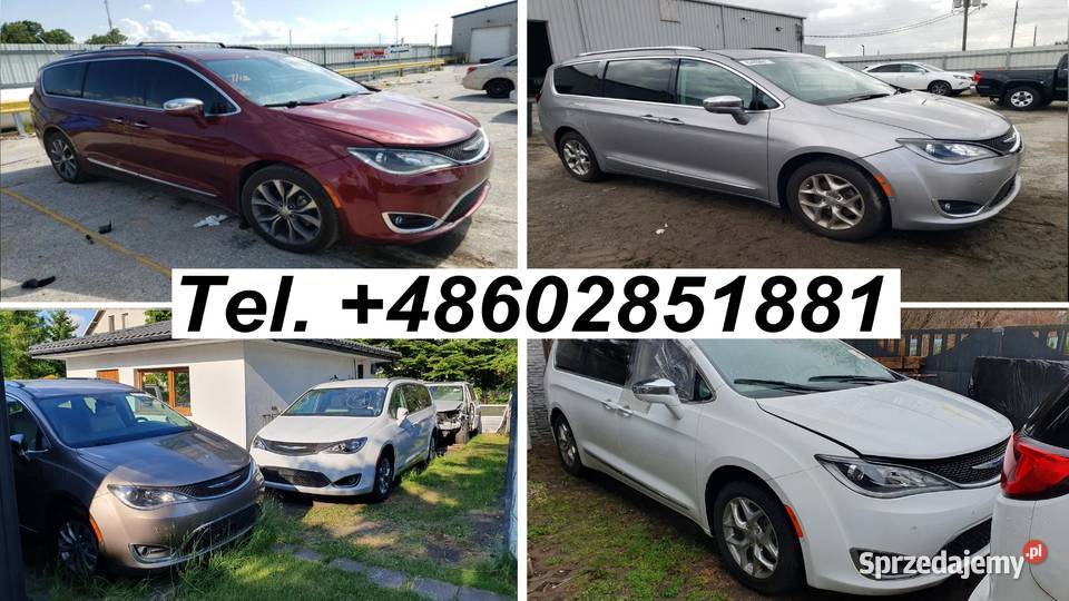 Chrysler Pacifica Maska KOLORY osobowe Warszawa