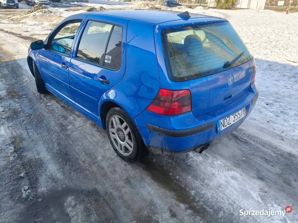 W Golf 4 18 t warmińsko-mazurskie Nidzica sprzedam