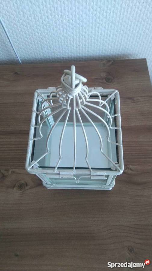 Dekoracyjna Klatka Biała Klatka w starym stylu mazowieckie Warszawa