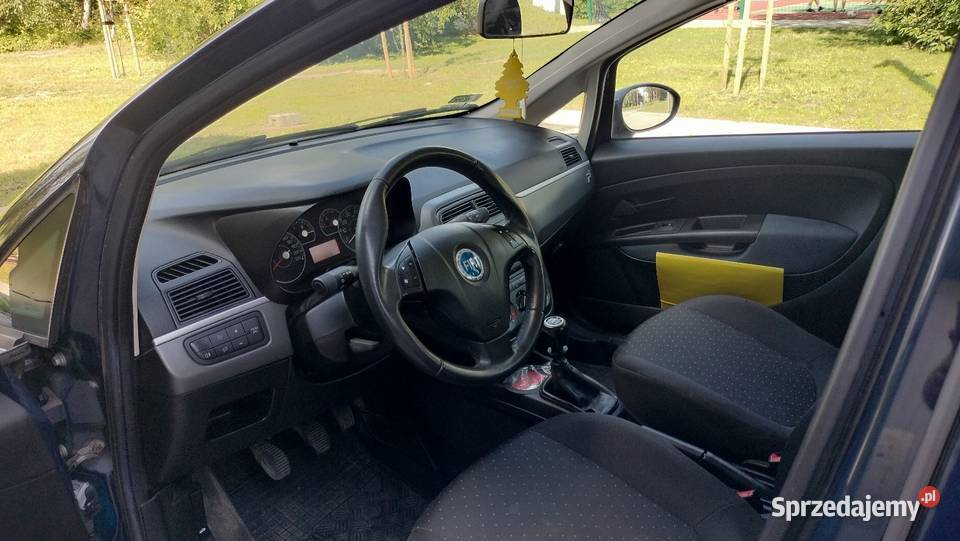 Fiat Grande Punto 14 benzyna klimatyzacja granatowy Bielsko-Biała