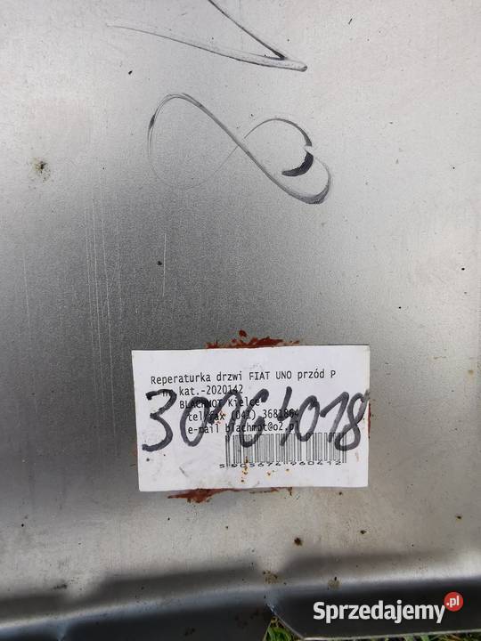 Fiat Uno 5d reperaturka drzwi przednich lewa Jaworzno sprzedam