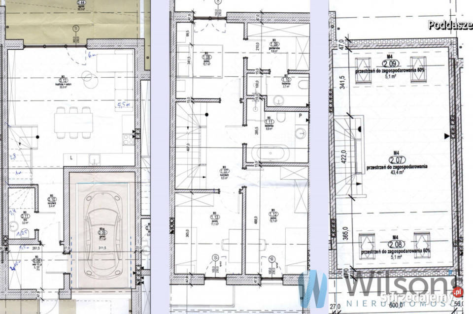 Dom szeregowy Marki Grażyny 176m2 utwardzona Domy sprzedam