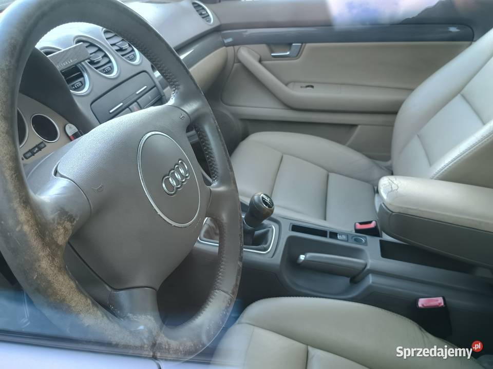 Audi A4 Kabrio 2002r 30i 220 Nawigacja tempomat wielkopolskie Witkowo
