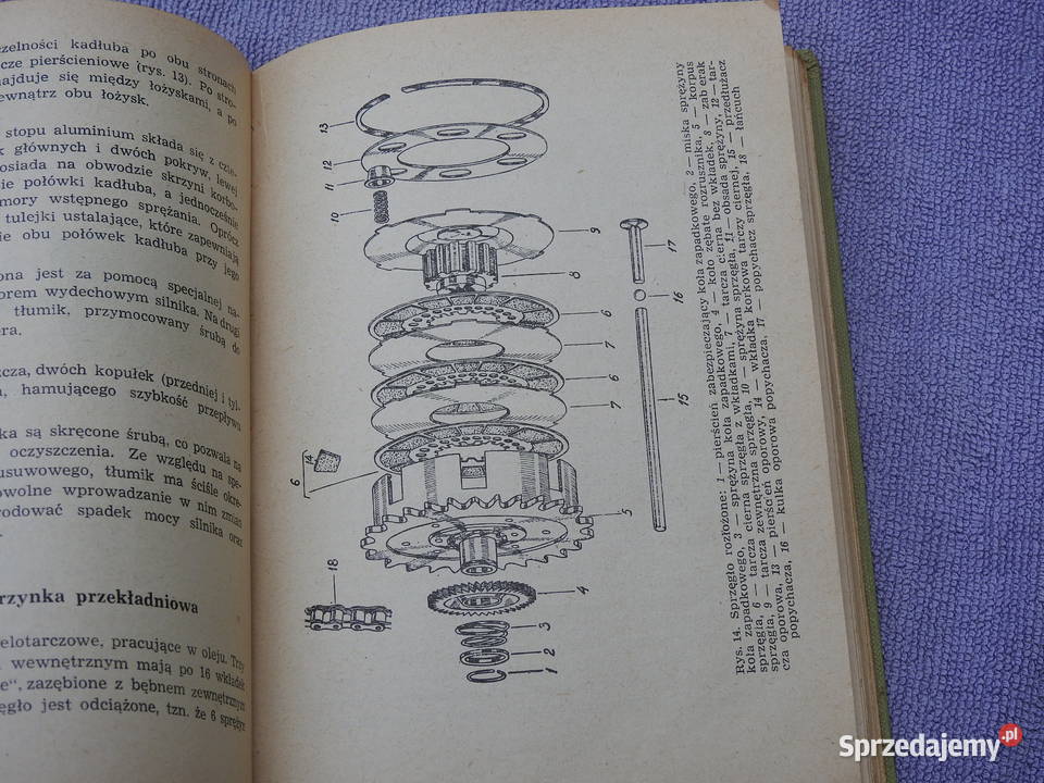 WFM 125 Instrukcja Obsługi i Napraw nie SHL WSK
