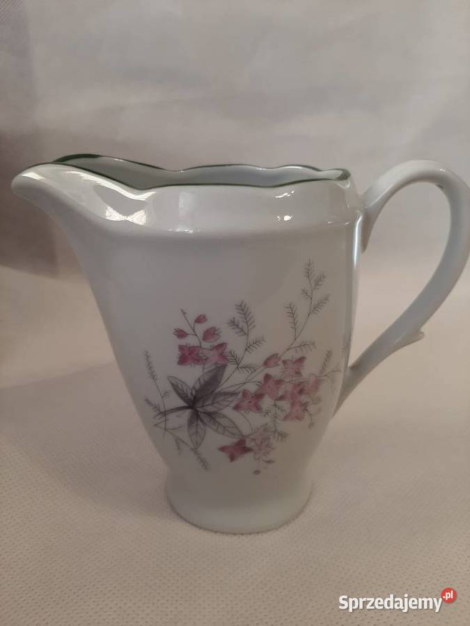Porcelanowy mlecznik Ćmielów sygnowany Inowrocław