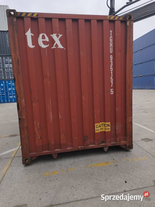 Kontener morski magazynowy 12 metrowy 40 HC Warszawa