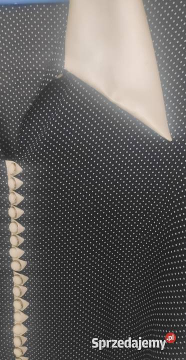 Granatowa w groszki Gdańsk