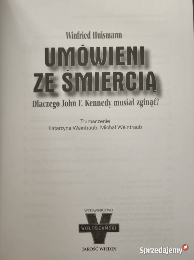 Winfried Huismann Umówieni ze śmiercią Bogusław Kielce