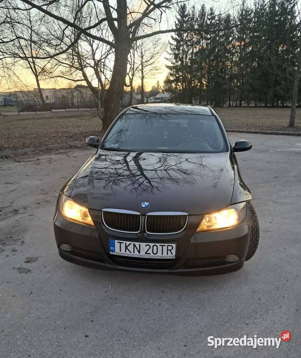 BMW Seria 3 E90 20 Diesel 2007 manual Seria 3 Końskie sprzedam