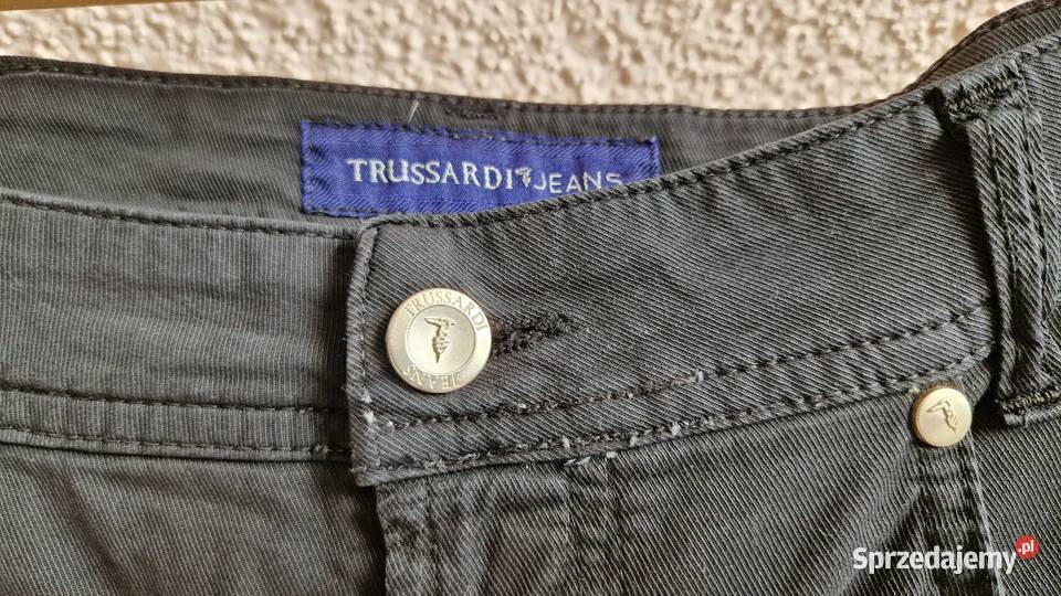 Spodnie Trussardi jeans 33 damskie czarne lubelskie Lublin