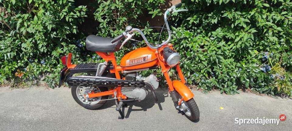 Motorynka Romet Pony m2 zabytek żółta tablica Rok produkcji 1984 Łódź