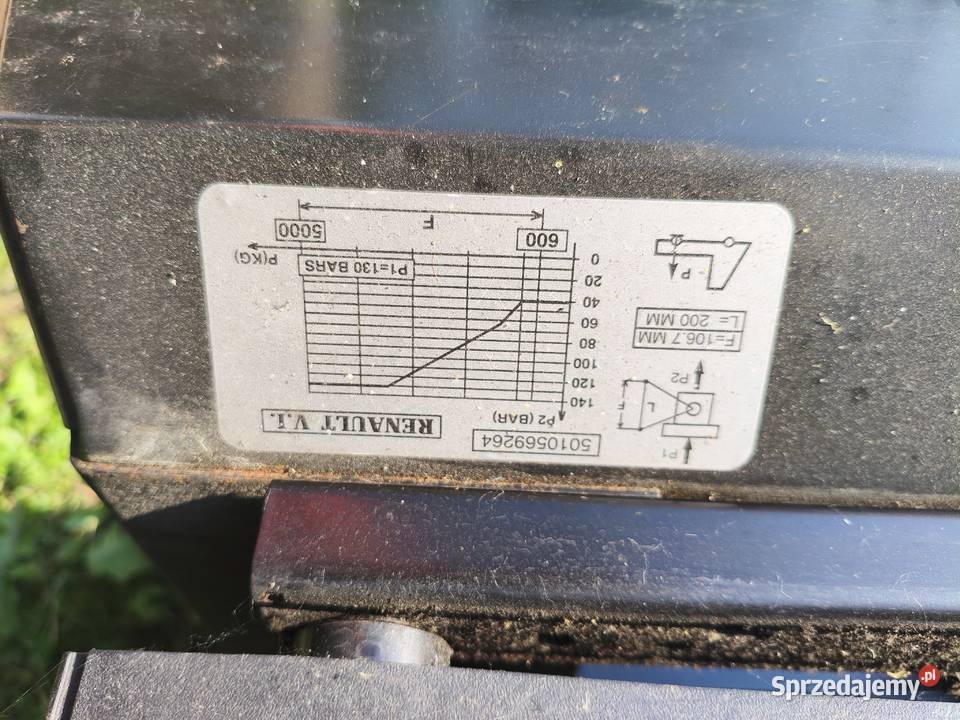 Renault Mascott Master fotel pneumatyczny