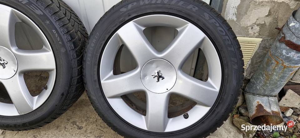Felgi aluminiowe z oponami zimowymi 17 Zamość